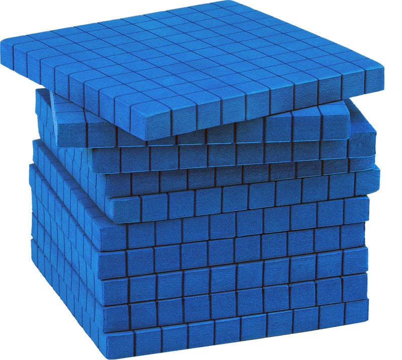 Teacher Created Resources Foam Base Ten, Hundreds Flats (20713) - Image 2